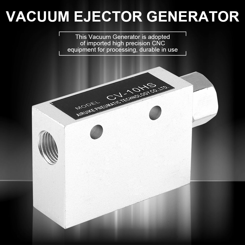 CV-10HS 1/8"PT Female Thread Vacuum Ejector Generator Air