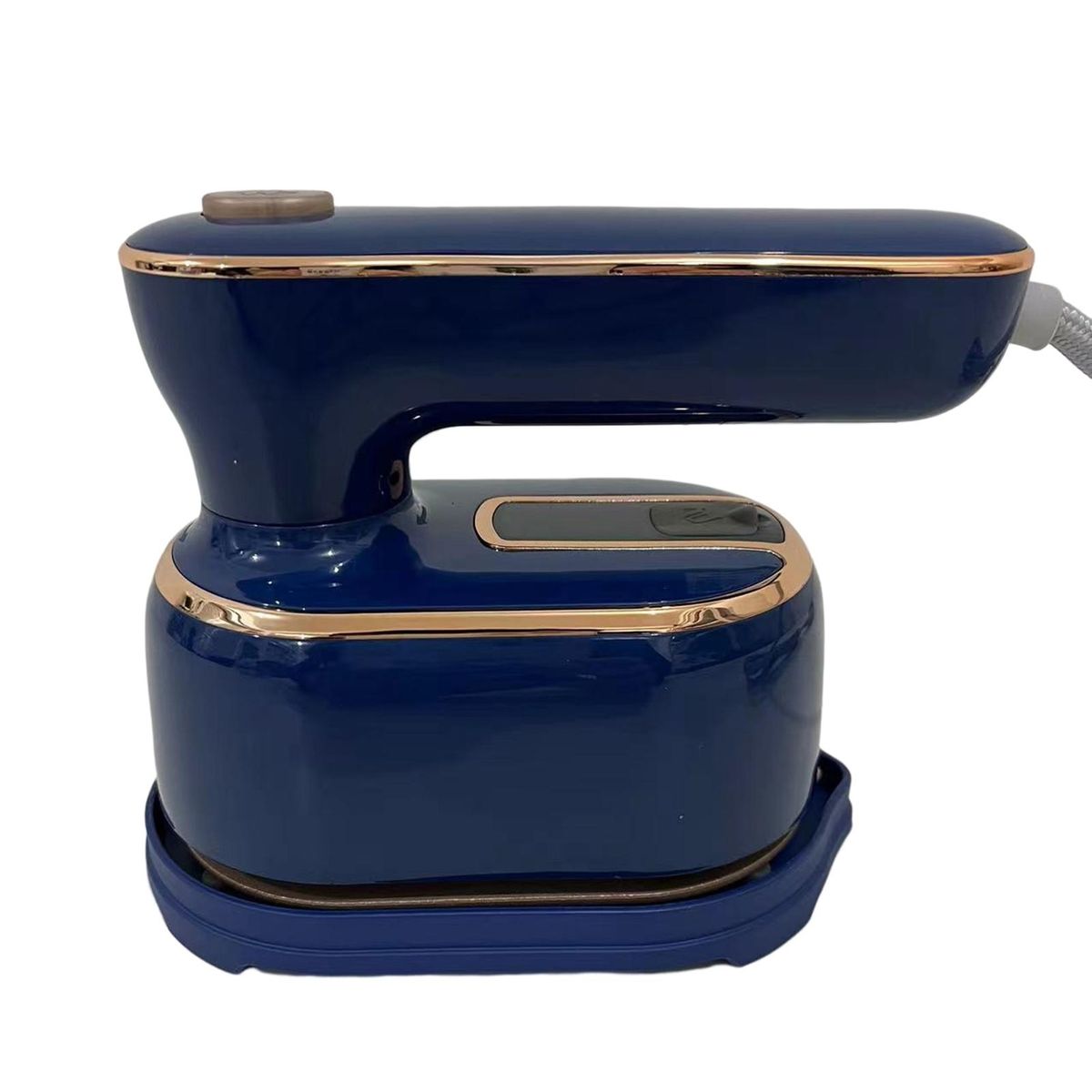 Steamer Portable Travel Steamer Iron Rotatable Handle Indicator Light Blue