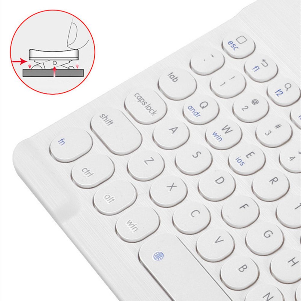 Portable Bluetooth 3.0 Keyboard Rechargeable Slim Keyboards