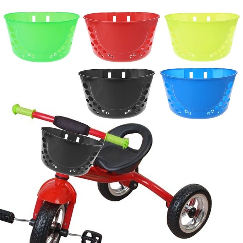 Bicycle Basket For Children Bike Plastic Pannier Front Bike
