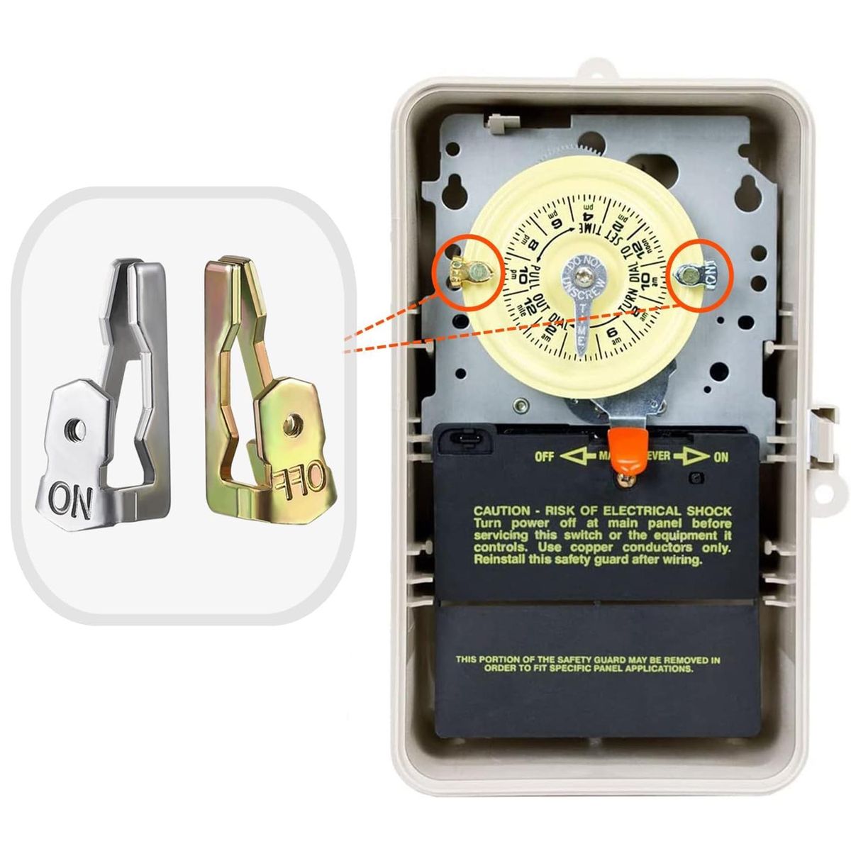 Time Switch Replacement Time Switch Replacement Kit Gold and Silver