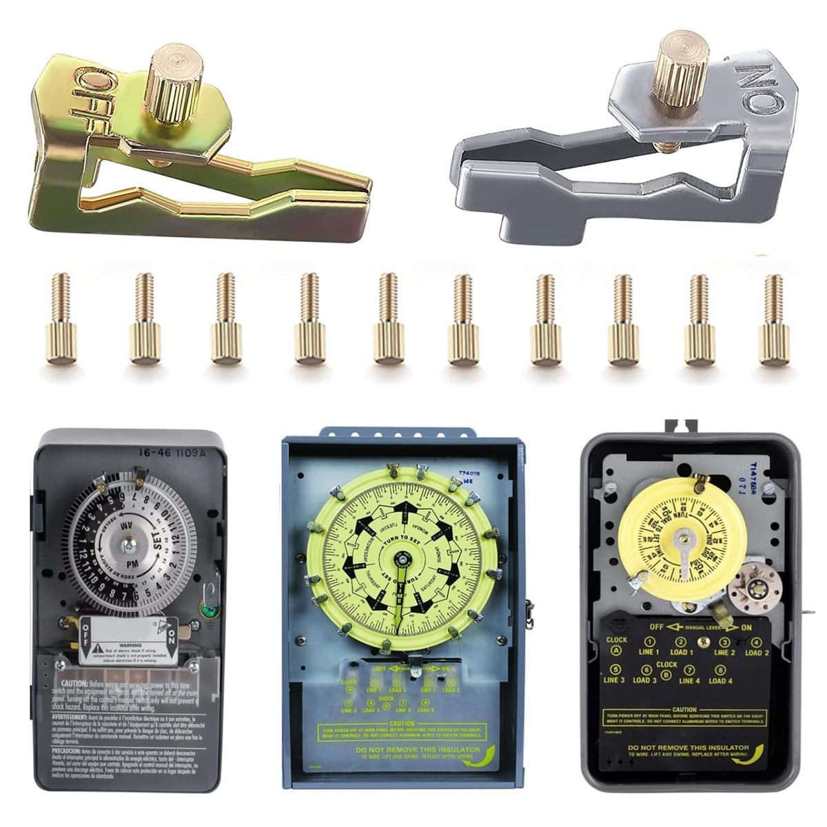 Time Switch Replacement Time Switch Replacement Kit Gold and Silver