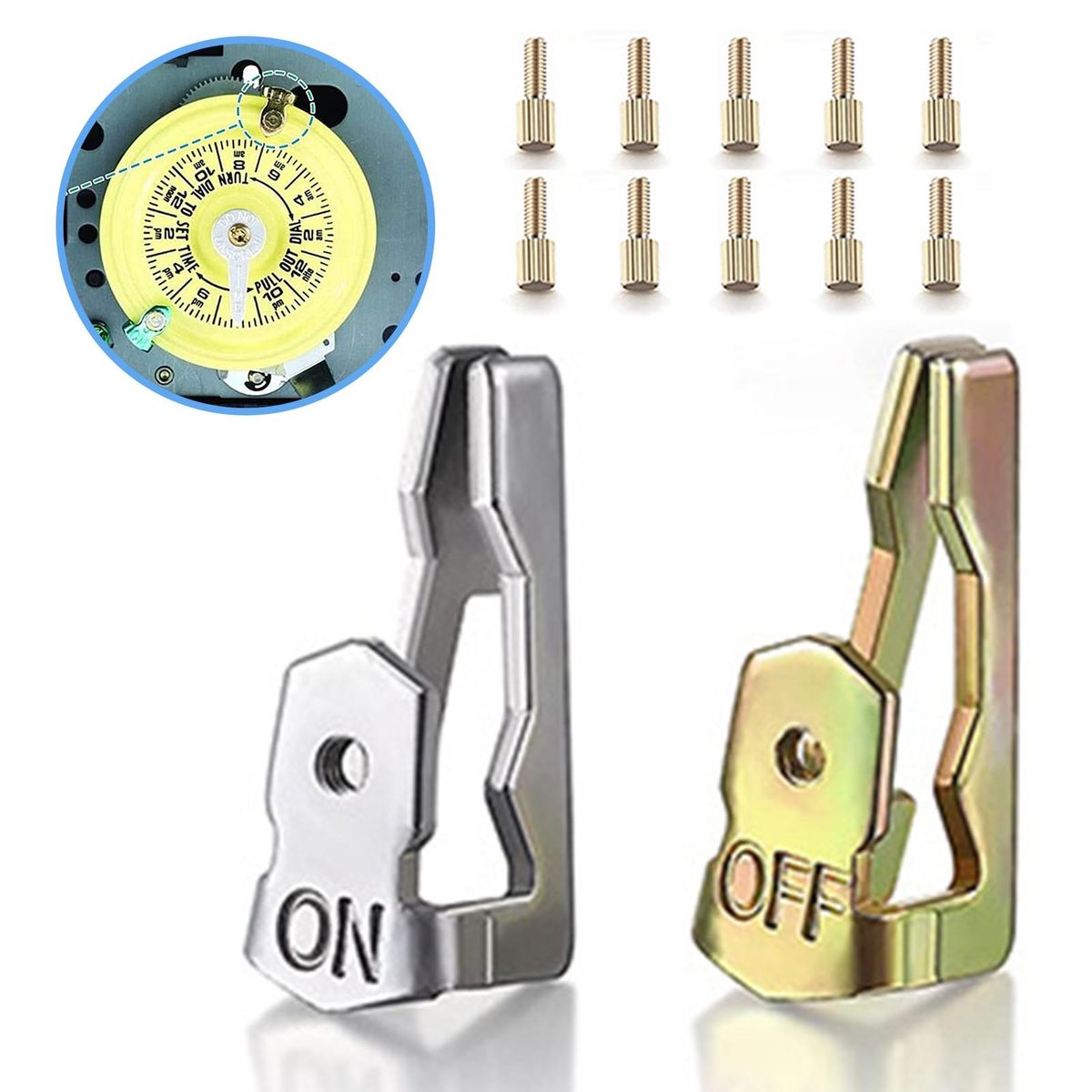 Time Switch Replacement Time Switch Replacement Kit Gold and Silver