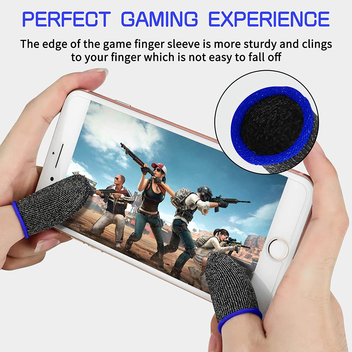 Game Controller Thumb Sleeves Finger Sleeve Sets For Gaming
