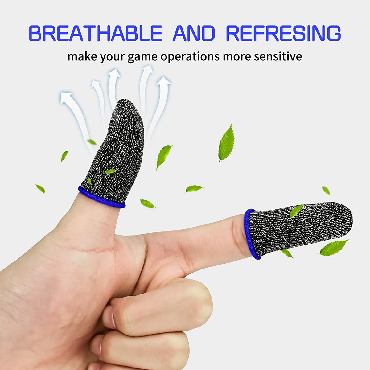 Game Controller Thumb Sleeves Finger Sleeve Sets For Gaming