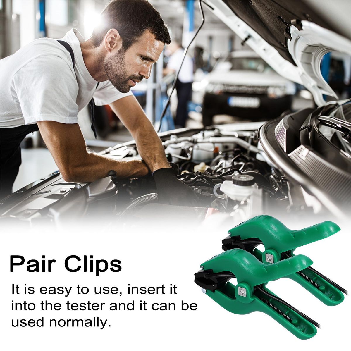 Handheld Sensors Clips Tools Inspection Temperature Refrigeration Air Conditioner Meter Accessory Clipping Clips with Storage Bag