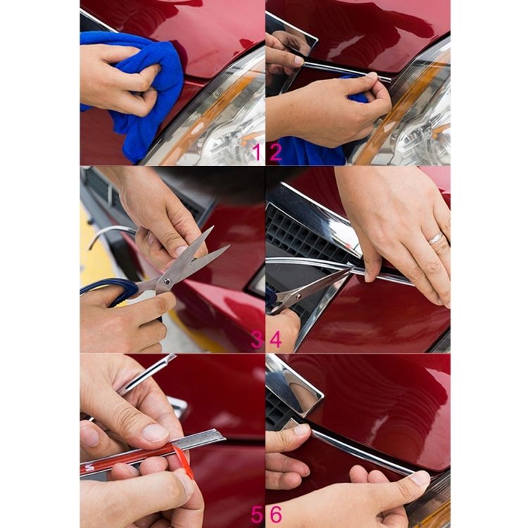 Car Headlight External Frame Decorative Strip