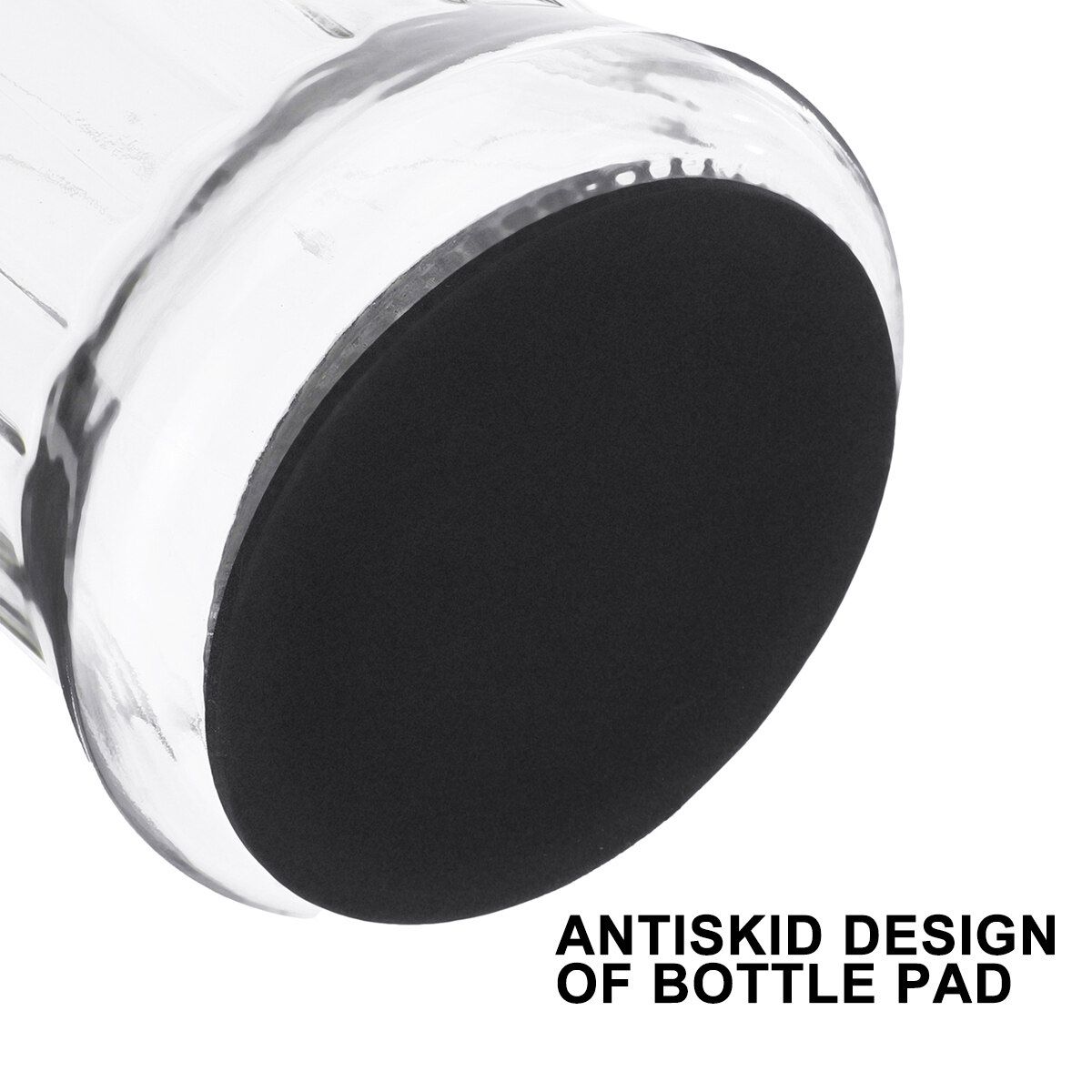1000ml/1500ml Empty Glass Sanitizing Sterilizing Disinfectant Jar For Barber Shear Combs Tools 1500ml