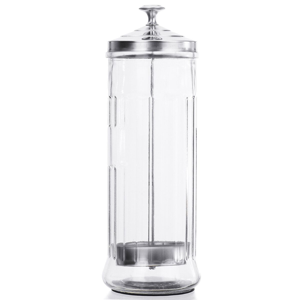 1000ml/1500ml Empty Glass Sanitizing Sterilizing Disinfectant Jar For Barber Shear Combs Tools 1500ml
