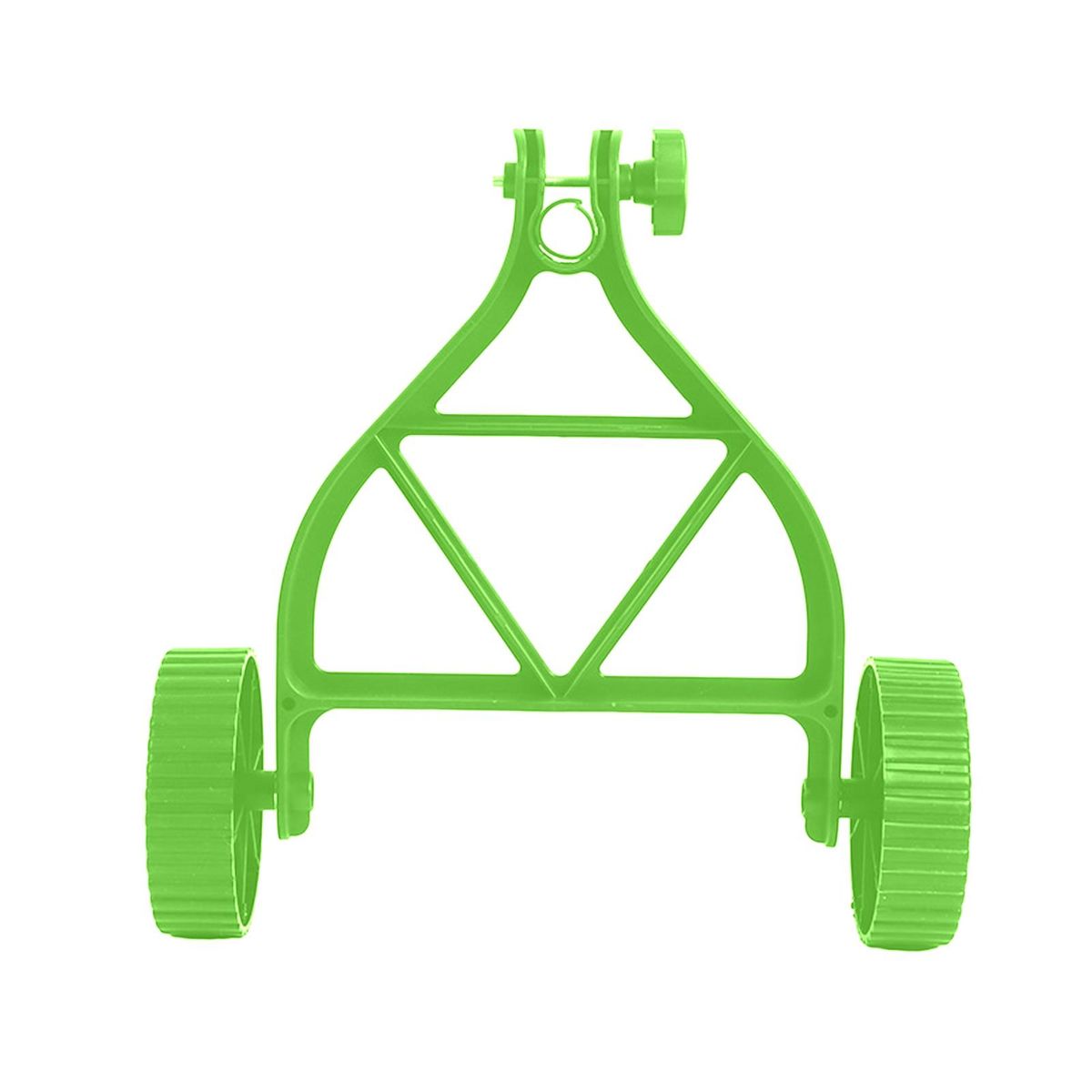 Labor-Saving Auxiliary Wheel of Lithium-Ion Mower Adjustable Support Wheels Set for Cordless Grass Trimmer