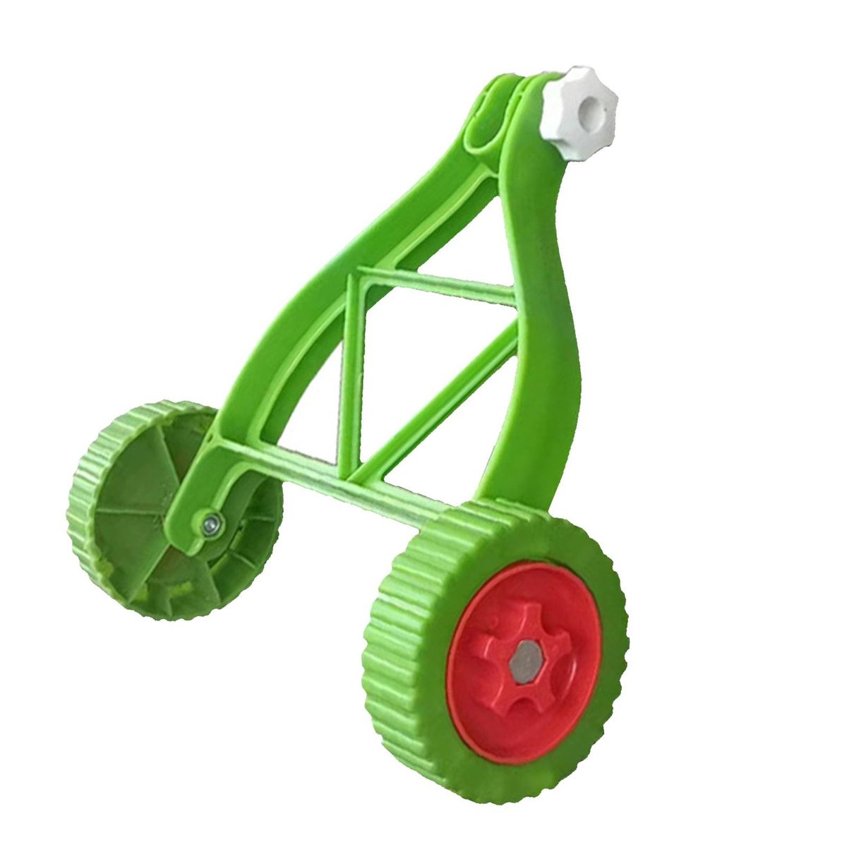 Labor-Saving Auxiliary Wheel of Lithium-Ion Mower Adjustable Support Wheels Set for Cordless Grass Trimmer