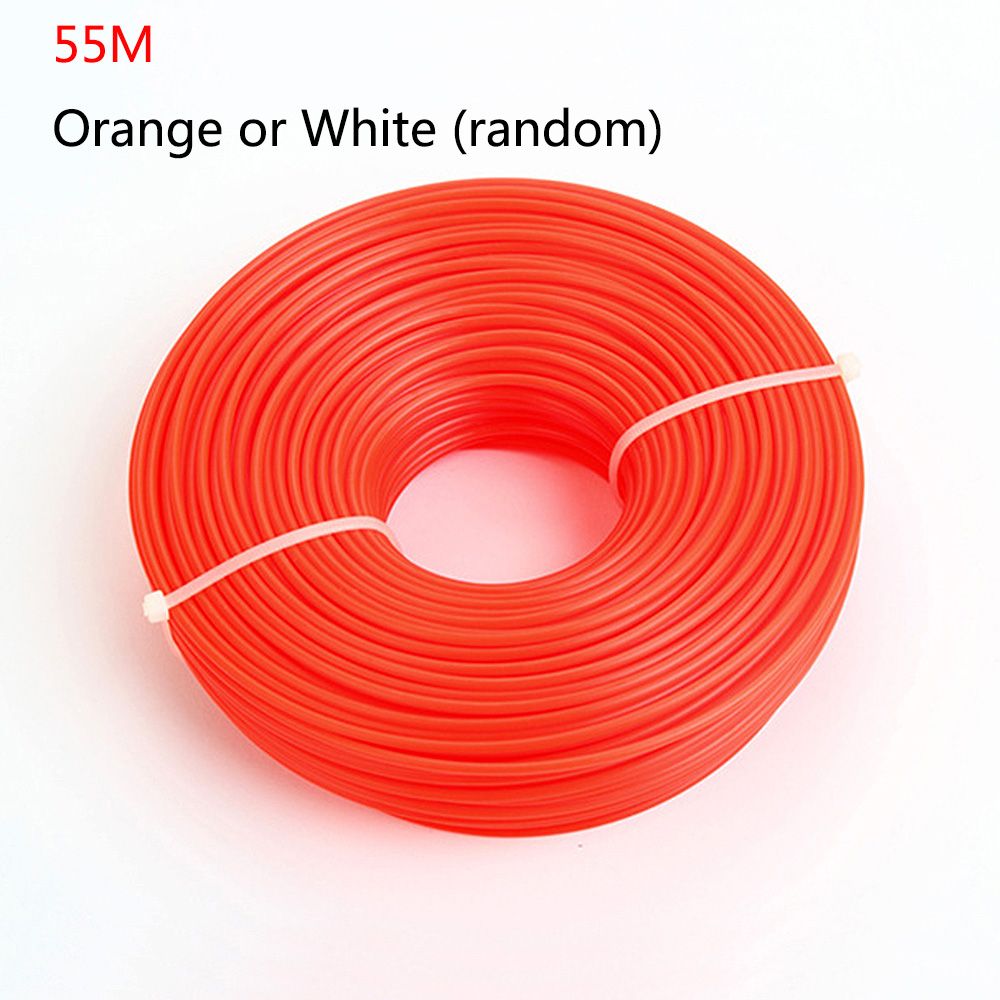 3mm Nylon/Steel Wire Trimmer Wire Mowing Trimmer Rope Brush Cutter Head Strimmer Line Mowing Wire Lawn Mower Accessory 4 Types