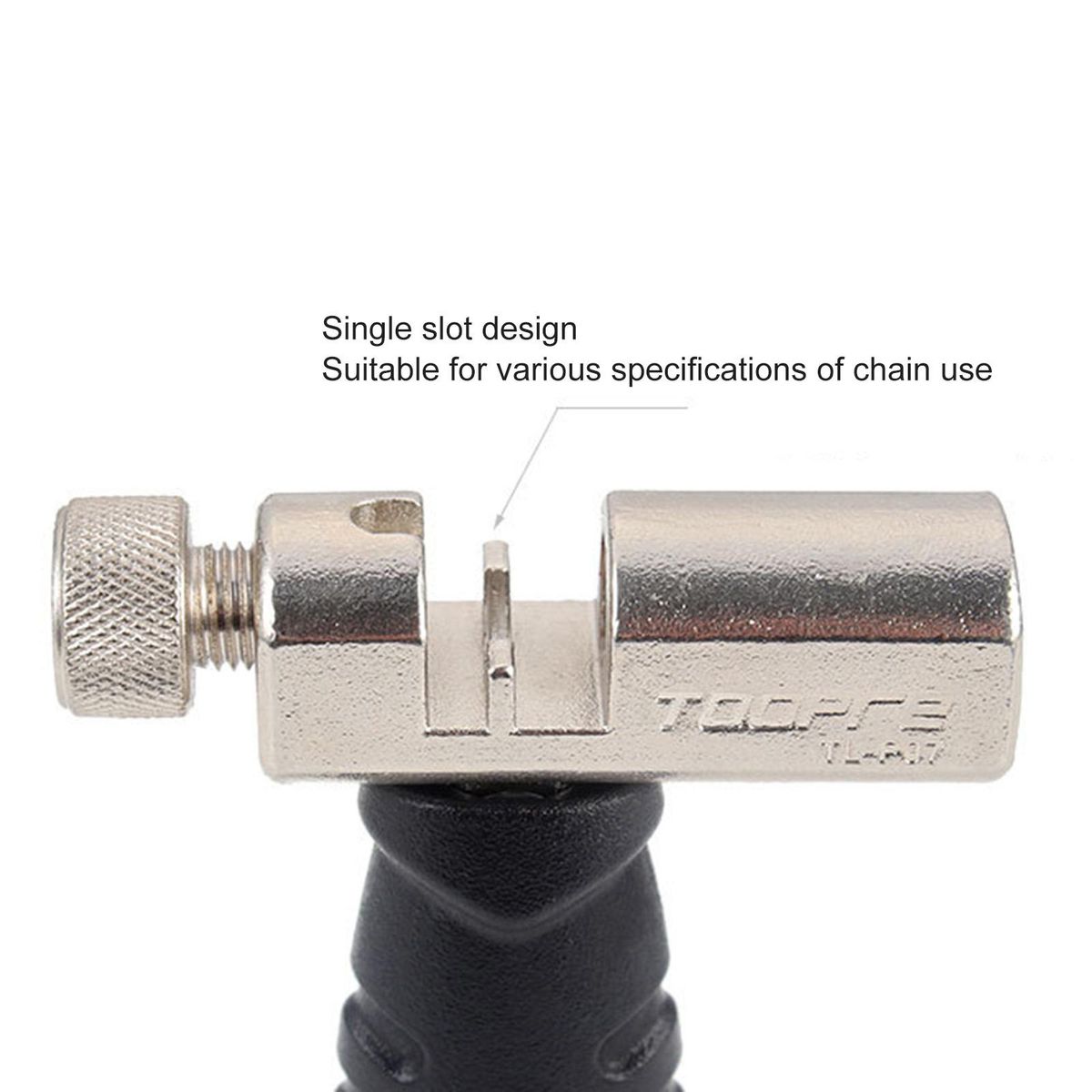 Bike Chain Breaker High Hardness Bicycle Chain Splitter Black