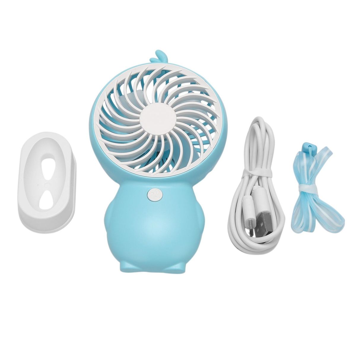 Cartoon Duckling Penguin Mini Handheld Portable Fan Usb