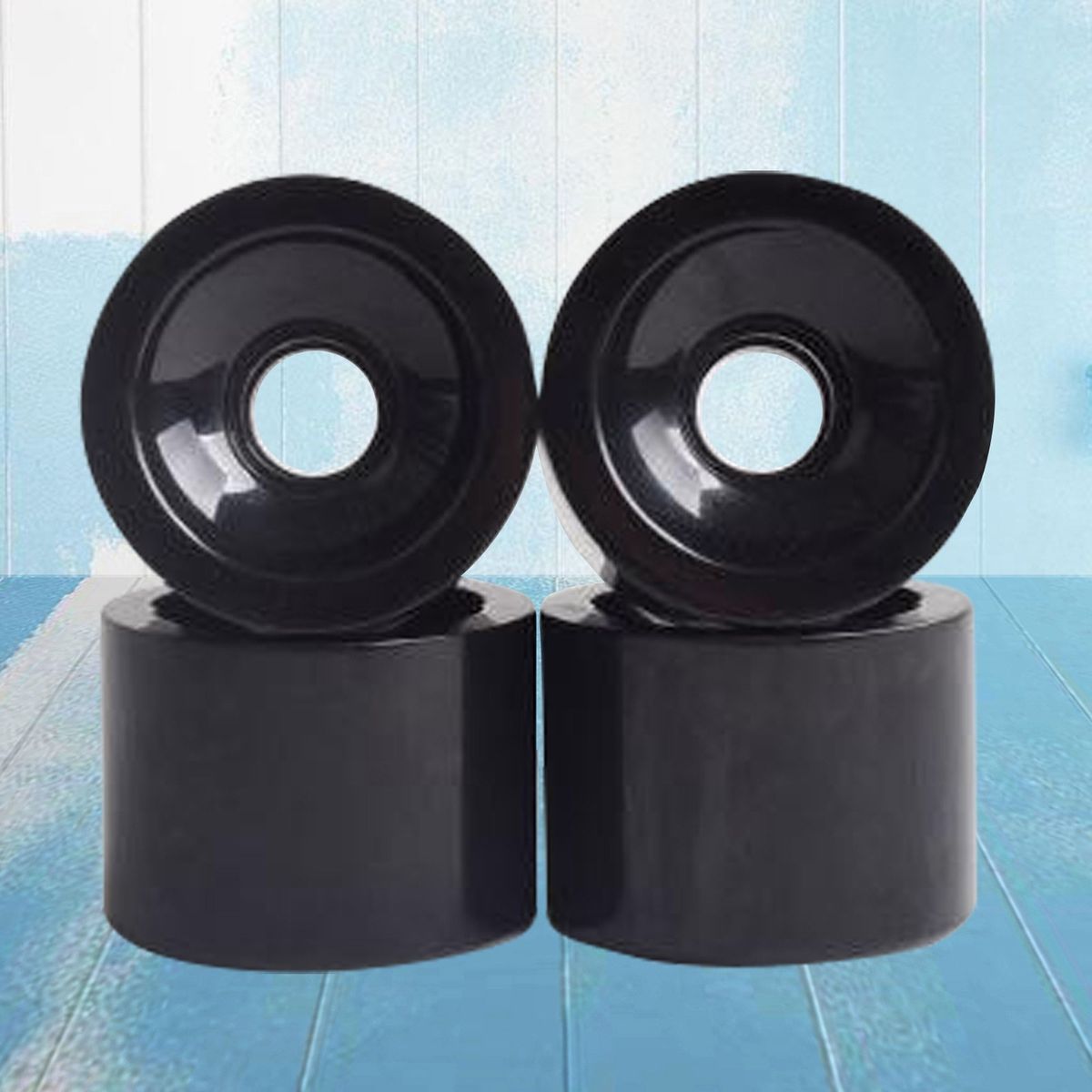4pcs Skateboard Wheels 70 X 51mm Longboard Skate Wheel Set