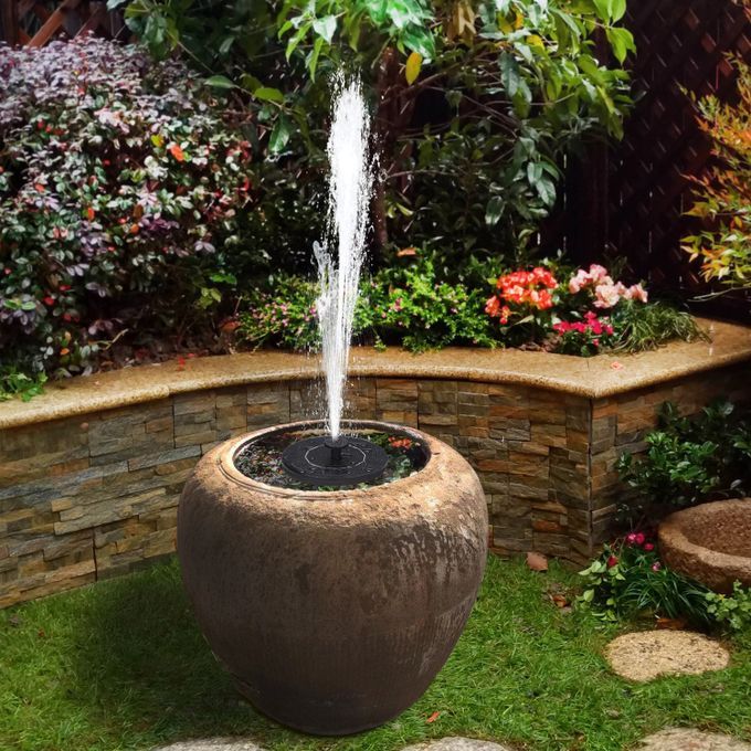 6V 1W Solar Powered Fountain Free Standing Solar DIY