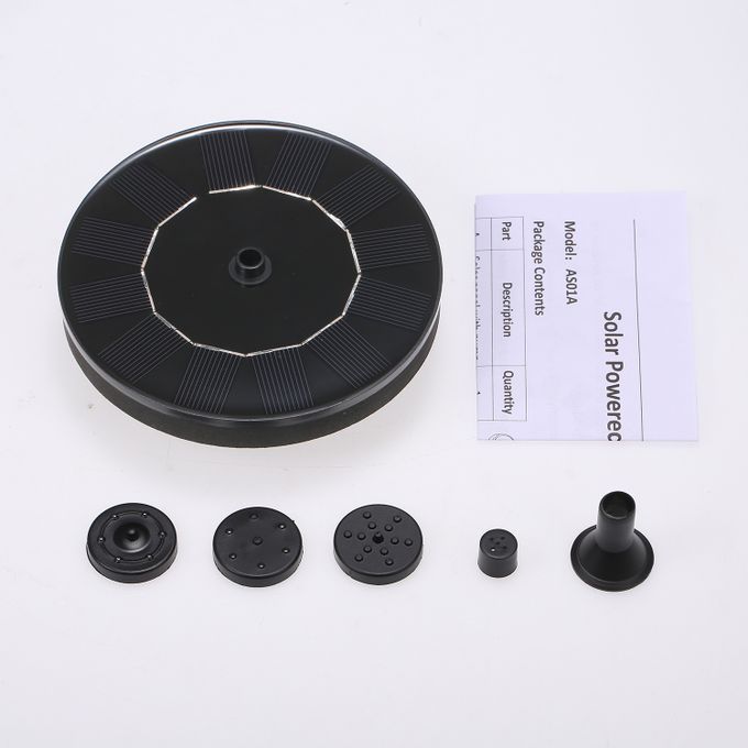 6V 1W Solar Powered Fountain Free Standing Solar DIY