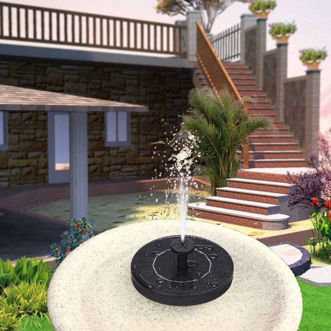 6V 1W Solar Powered Fountain Free Standing Solar DIY