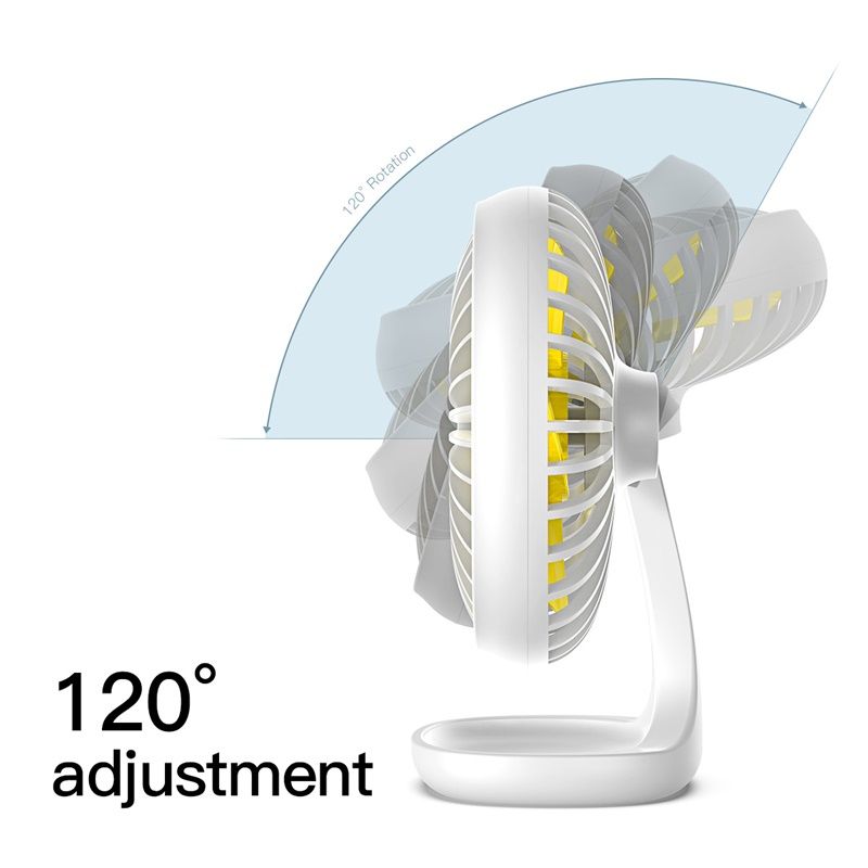 Baseus Mini USB Fan Portable Cooling Fan 3-Speed Smart Home