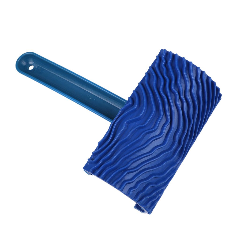 Brush Wall Art DIY Rubber Imitation Wood Grain Garden  Roller