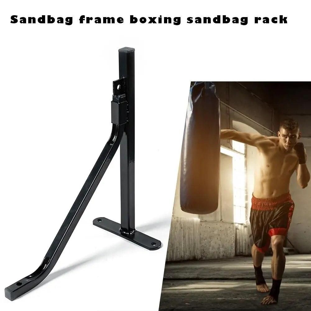 Heavy Punch Bag Wall Bracket Steel Mount Hanging Stand Wall Mount Boxing Frame Punching Bag Stand Hanger For Fitness Training
