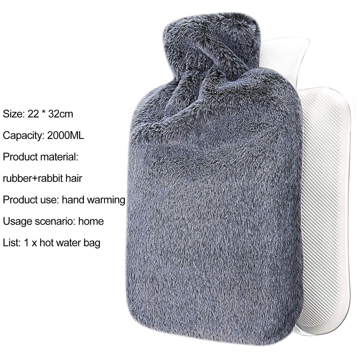 Hand Warmer Bag Winter Water Hand Warmer Bag Black