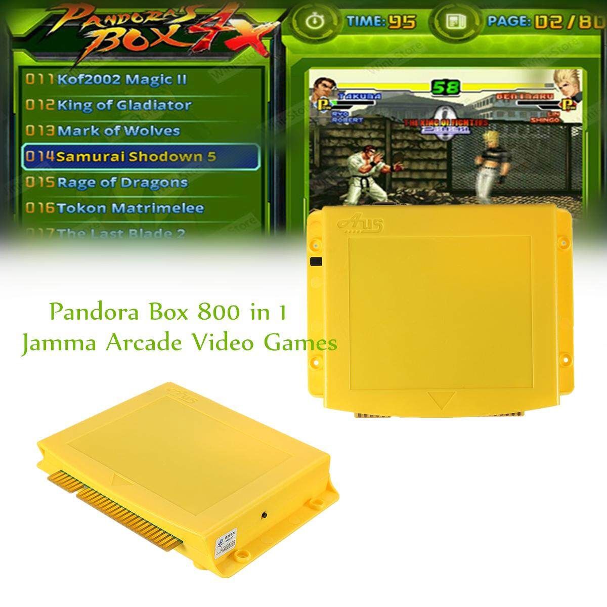 800 In 1 Arcade Video Games Board Box 4s Classic Fighting Game NEW