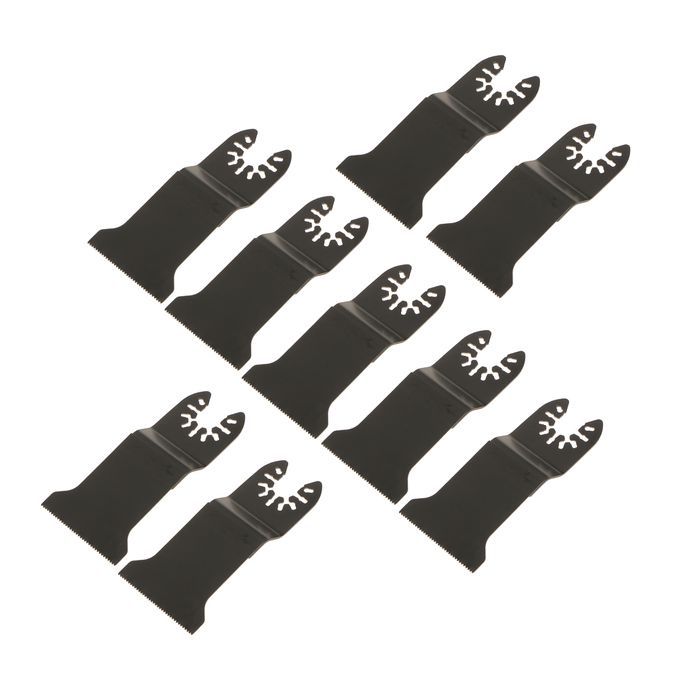 10Pcs 45mm Oscillating   Wood Plastic Brass Bi-Metal Multi Tool