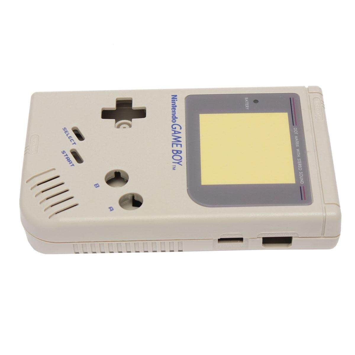 4 Colors Full Shell Housing Replacement Repair Pack Case Cover Kit For GBC Game Boy Grey Grey