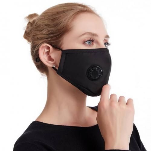 Reusable Face Nose Mask With Breathing Valve