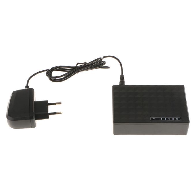5 Port Ethernet Switch 10 Mbps/100 Mbps Fast Ethernet Splitter Network