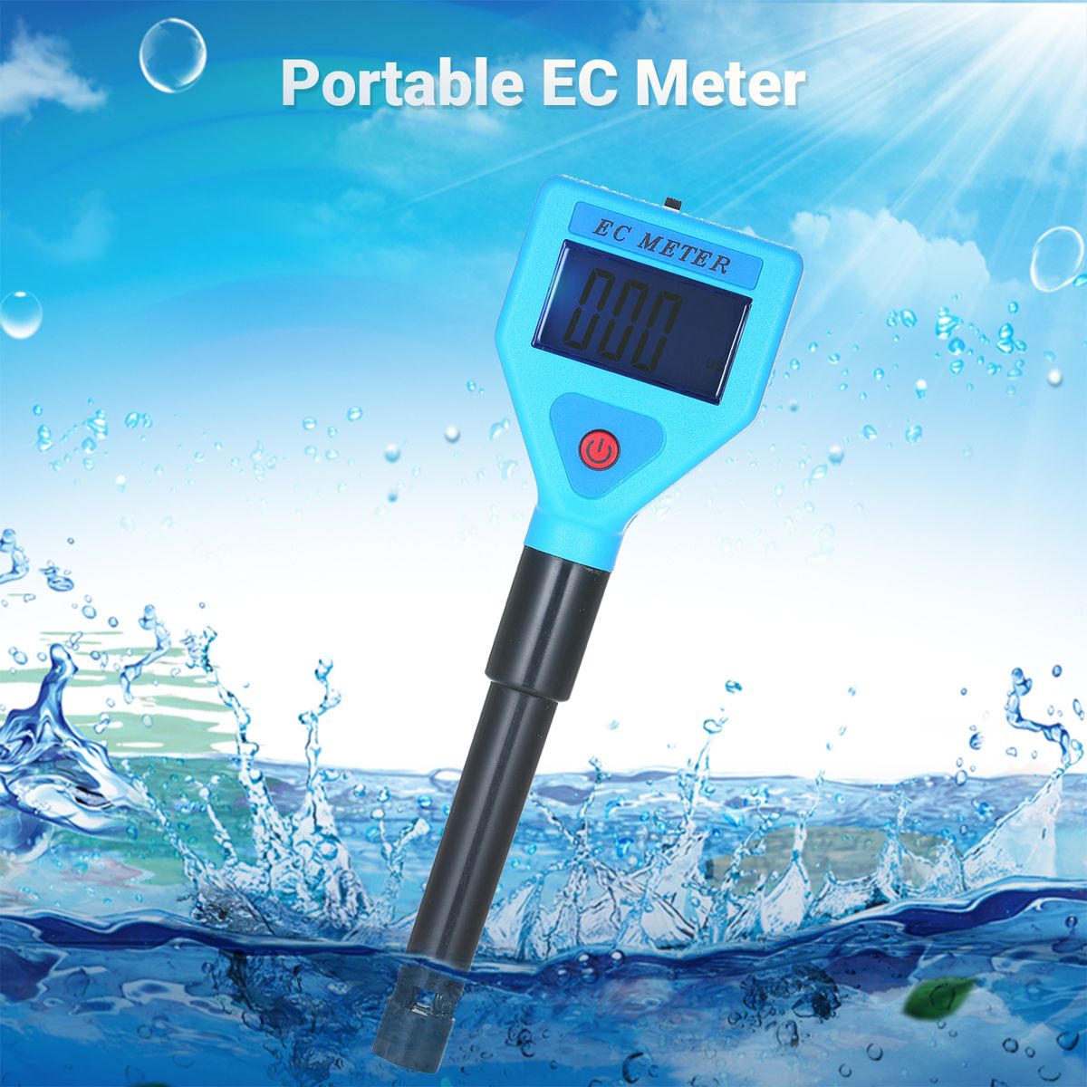 EC Meter Water Quality Tester Detector EC Tester Digital