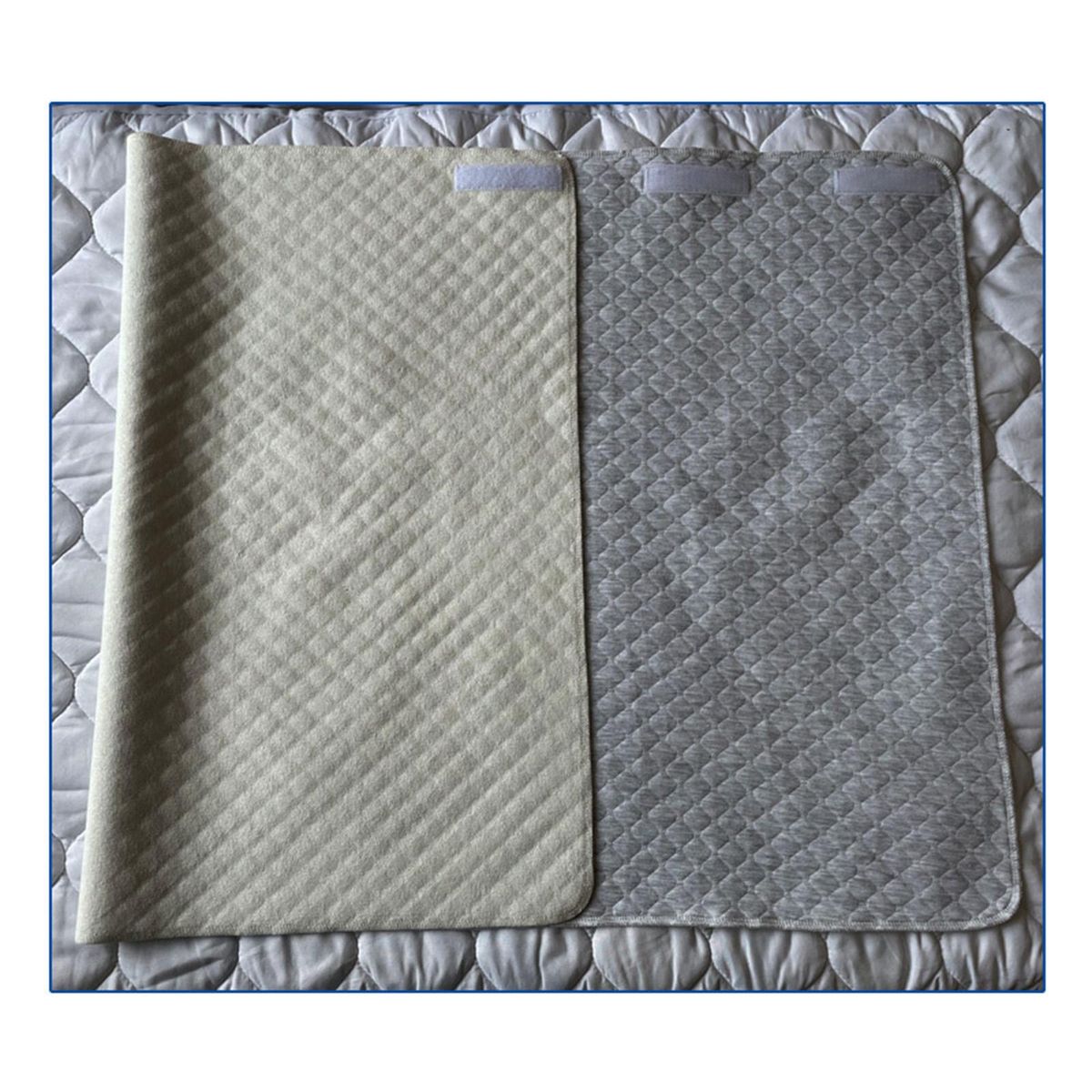 Elderly Diaper Skirt Wearable Incontinence Bed Pads For Adult Gray