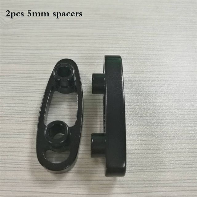 Rising Spacer Clamp Aerobar Rest Bar Plates For 420mm Tt