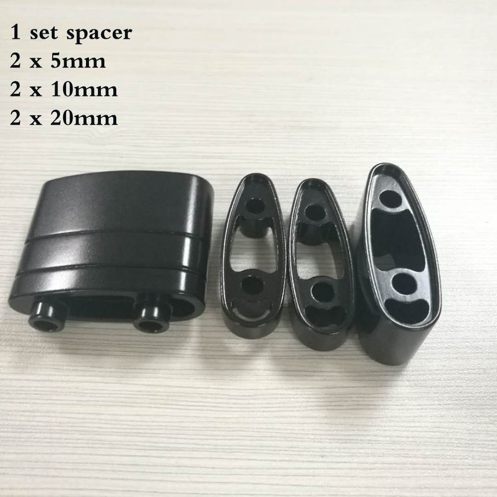 Rising Spacer Clamp Aerobar Rest Bar Plates For 420mm Tt