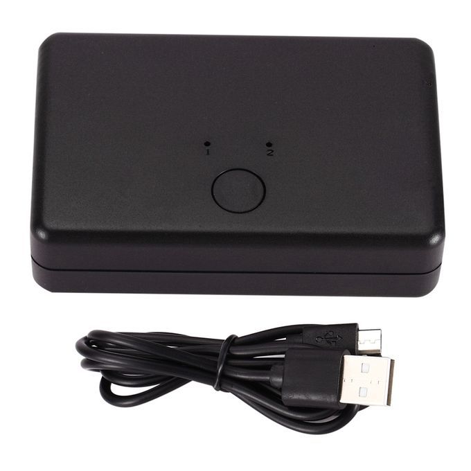 2 Ports RJ45 Lan Hub Network Switch Ethernet Adapter Splitter For