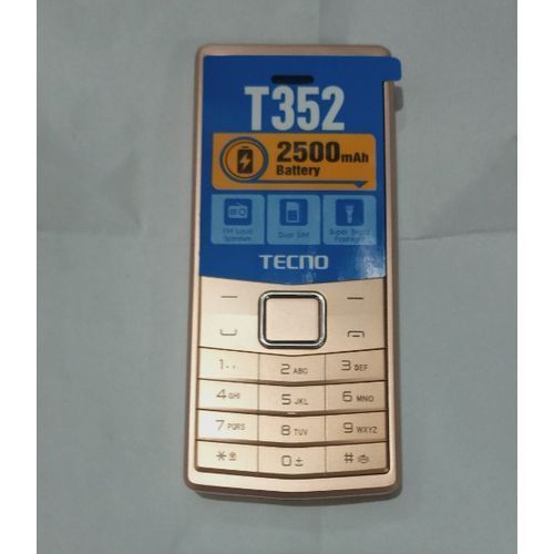 T352, Dual Sim With Camera  Gold