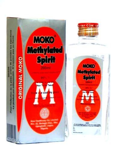 METHYLATED SPIRIT 200ML A PACK OF 12 BOTTLES