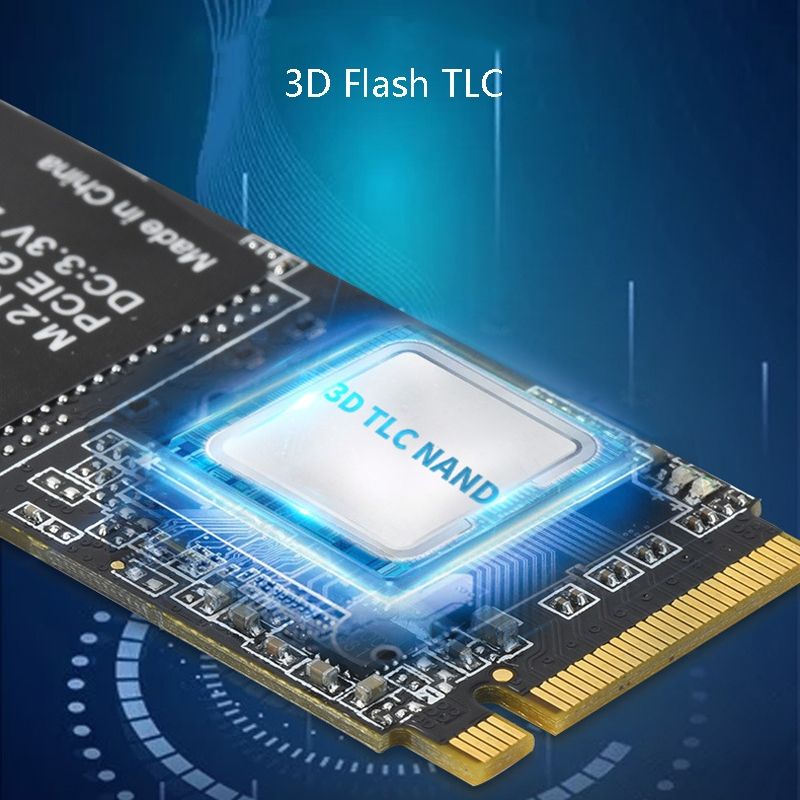 JingHai M.2 Interface Solid State Drive PCIe NVMe High-Speed SSD Notebook Desktop SSD, Capacity:512GB