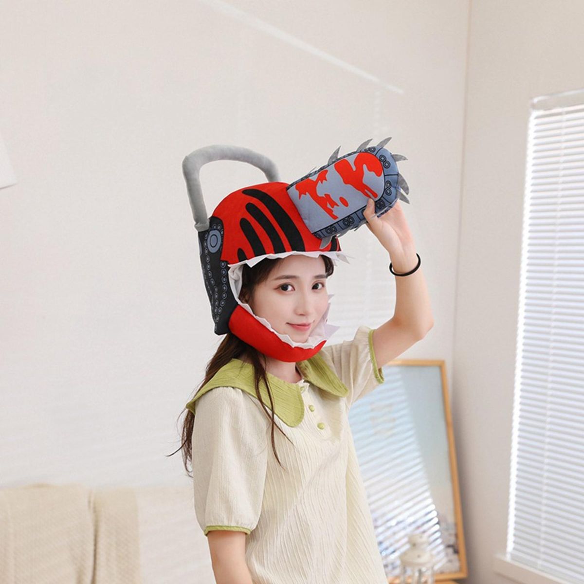 Party Headgear Cartoon Headdress Halloween Party Decoration Red
