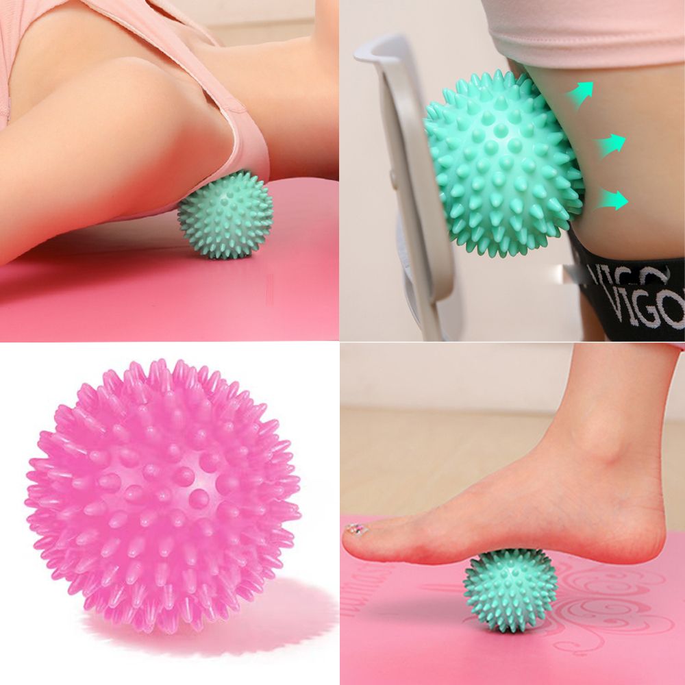Point Pain 7Cm Sport Ball Hedgehog Hand Foot Durable Spiky Pvc Reliever Massage Fitness Fasciitis Trigger Plantar Relief Balls