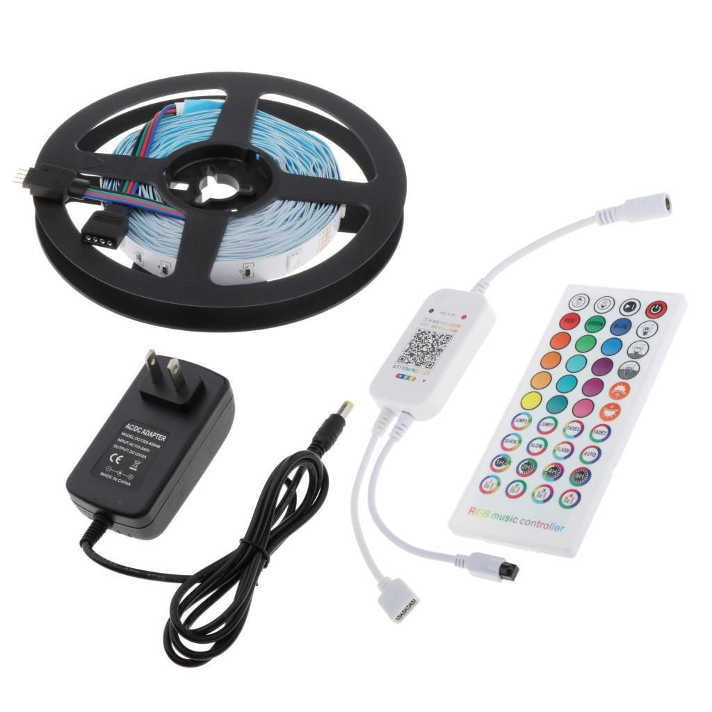 LED Strip Lights, RGB LED  5050 LED Tape Lights, Dimmable LED Strip