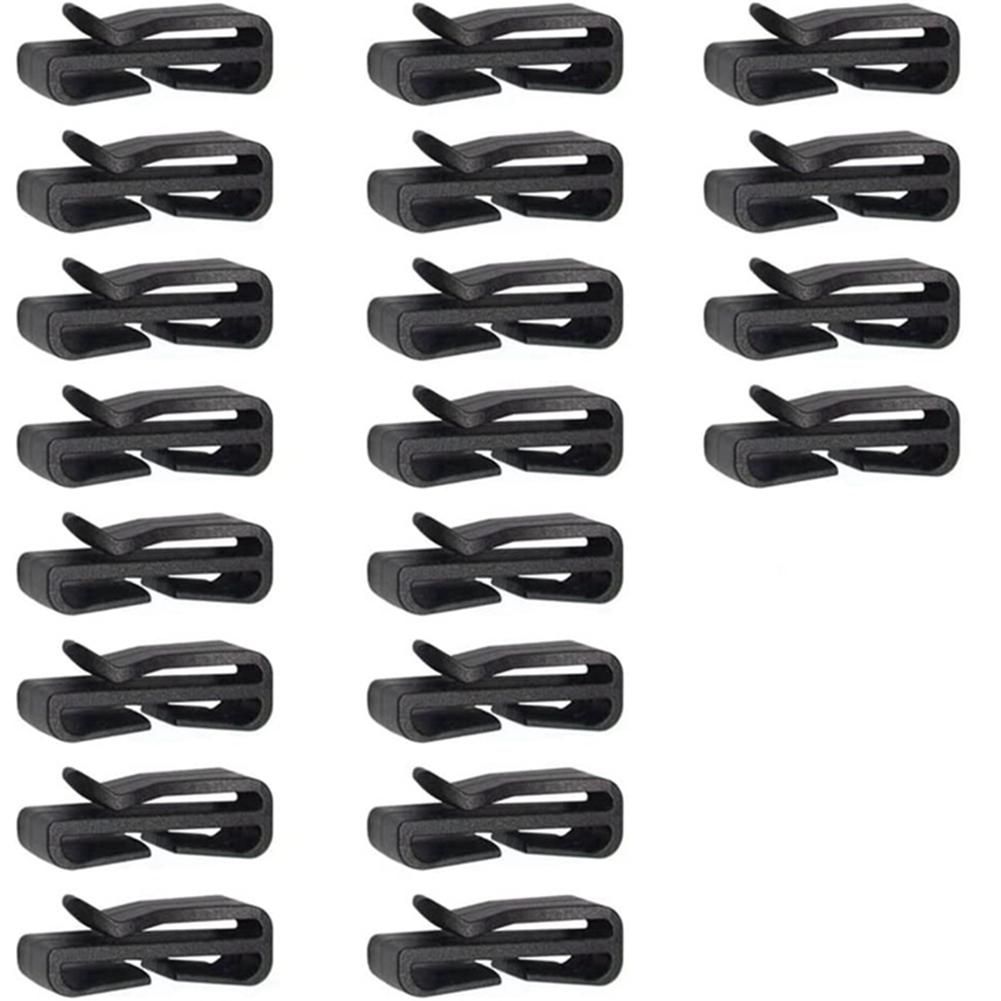 20 Pack Mask Holder Ski Helmet,30mm Helmet Mask Holder for