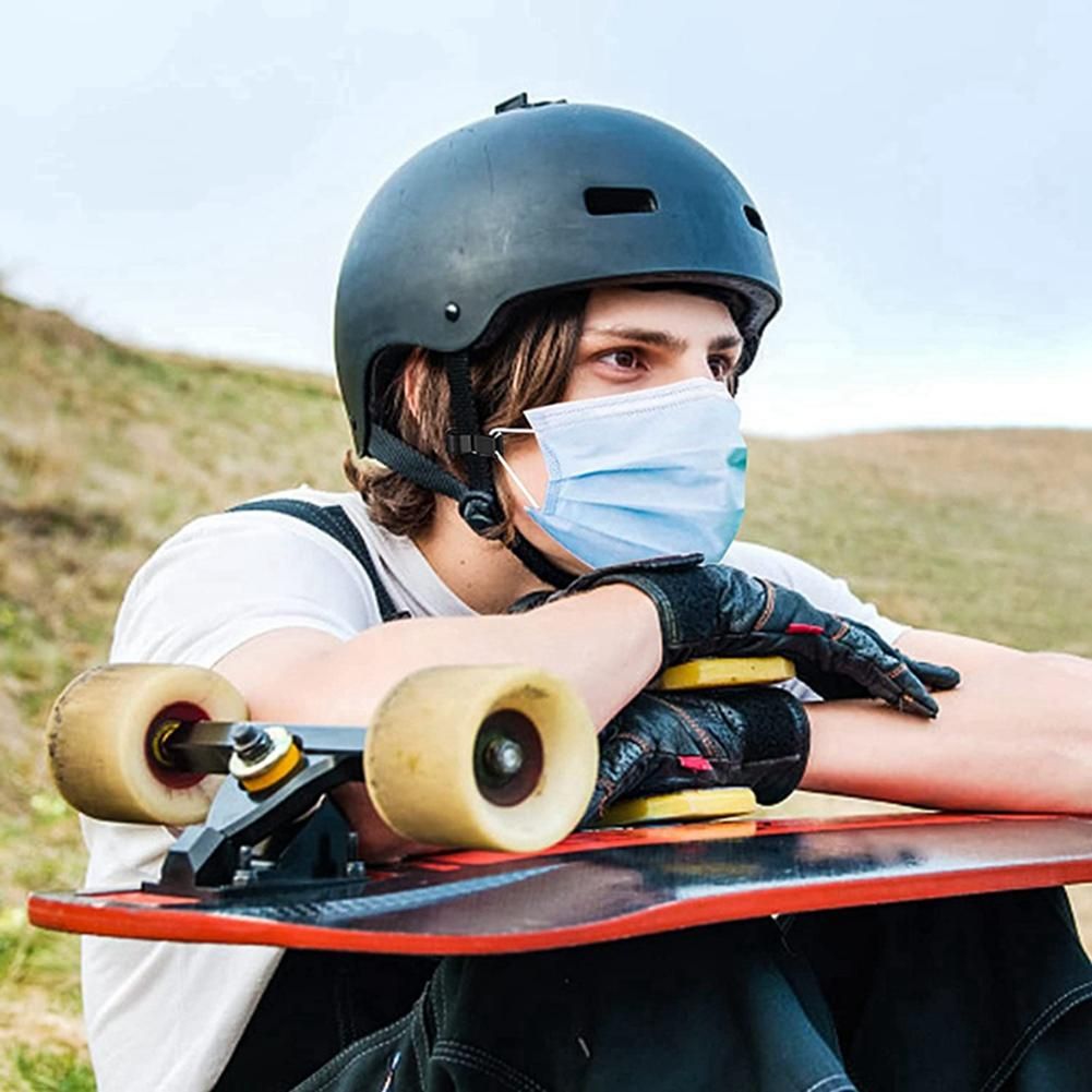 20 Pack Mask Holder Ski Helmet,30mm Helmet Mask Holder for