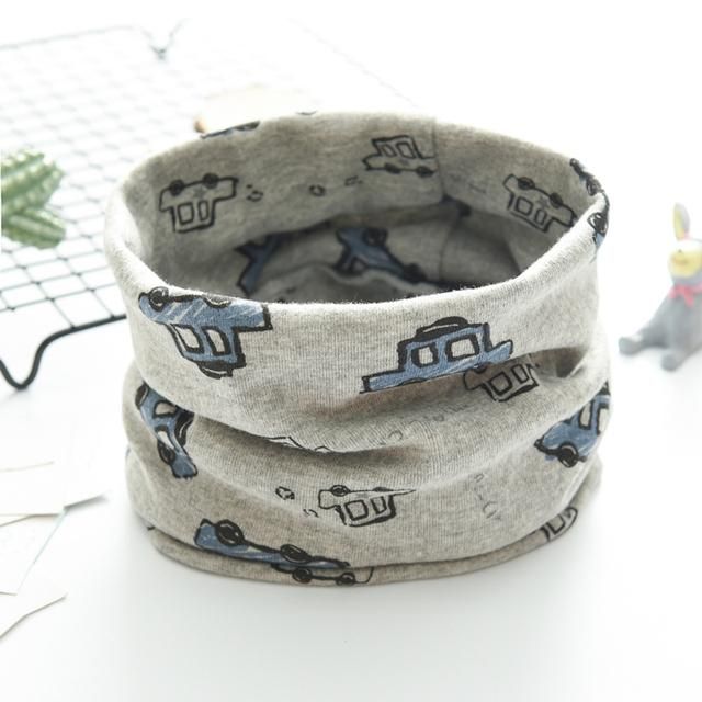 4PCS Cotton Baby Scarf Baby Bibs