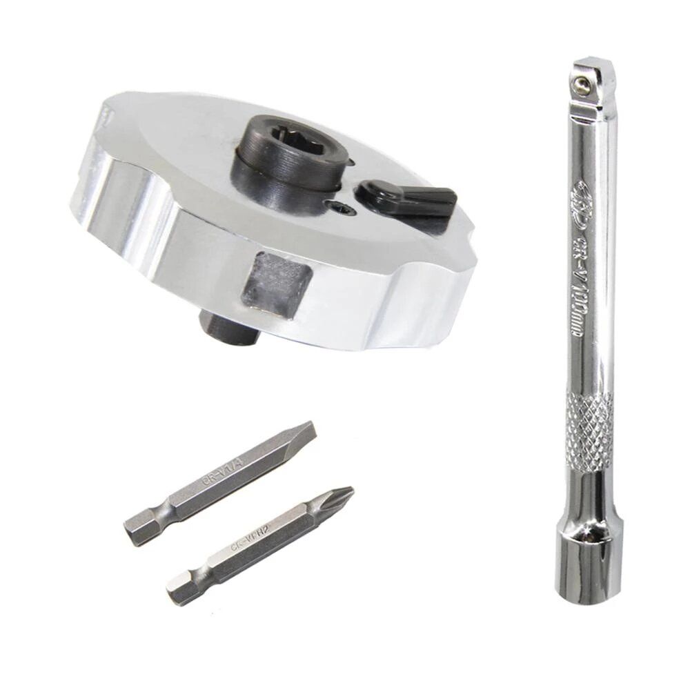 2-in-1 Mini Dual Head 1/4in. Drive Finger Ratchet And Ball