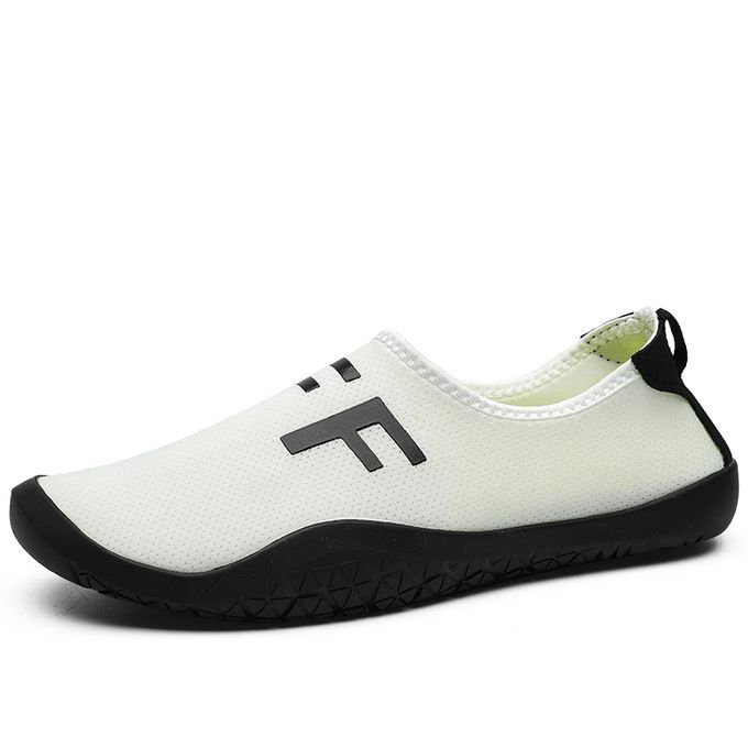 Big Size Water Shoes Beach Diving Yoga Shoes-White