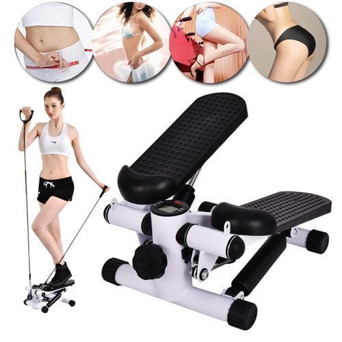 Exercise Mini Stepper With Resistance Band