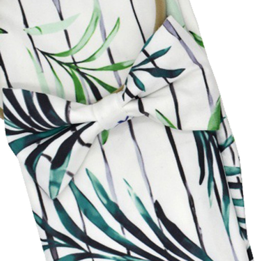 Stretchy Baby Floral Swaddle Sack Hairband Blanket For Infants 0 Green