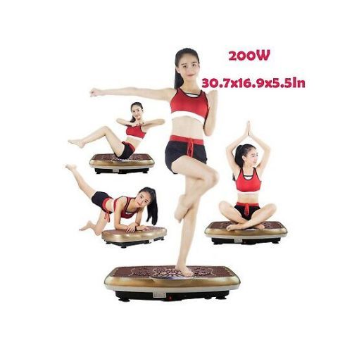 Whole Body Vibration Platform/Massager With Rope 150kg User